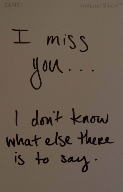 Wise quotes about missing someone