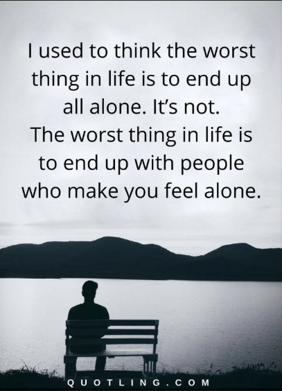 better to be alone quotes