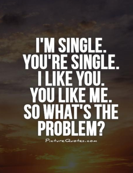 quote for being single