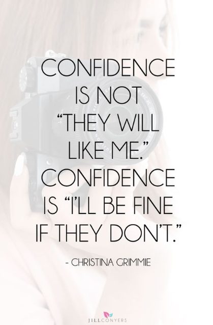 confident sayings