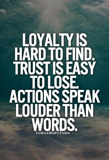 honesty loyalty quotes