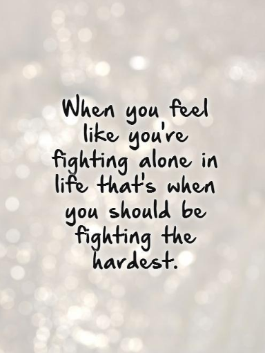 feel so alone quotes
