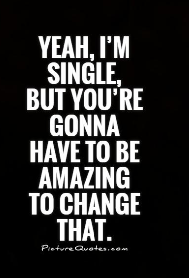 quotes about loving being single