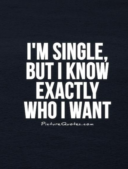 I am single