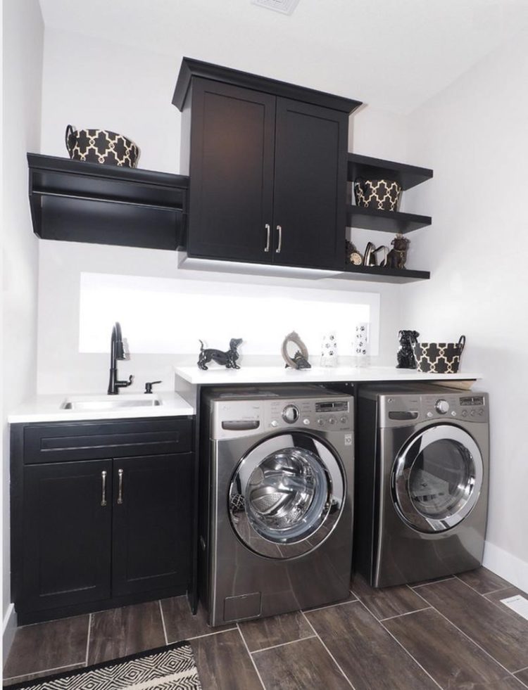 laundry room cabinet material
