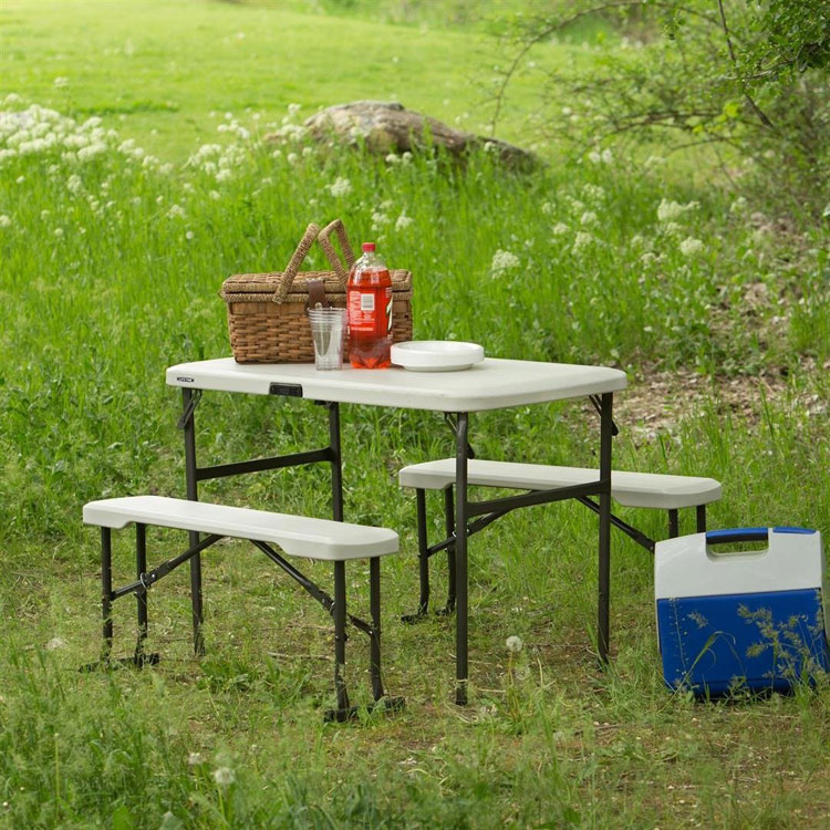 picnic table metal frame