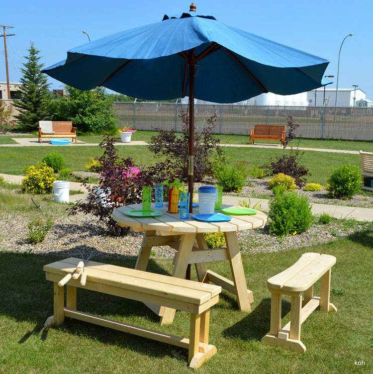 picnic table minecraft