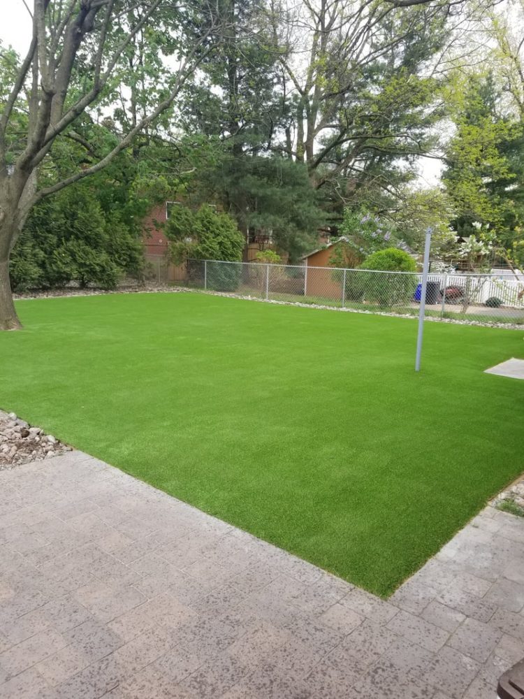 artificial grass installation process