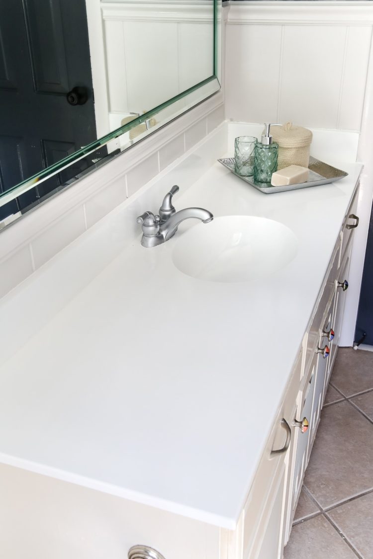 bathroom countertops marble vs granite