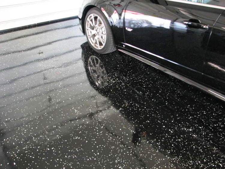 50 Garage Flooring Ideas For Men Paint Tiles And Epoxy Coatings