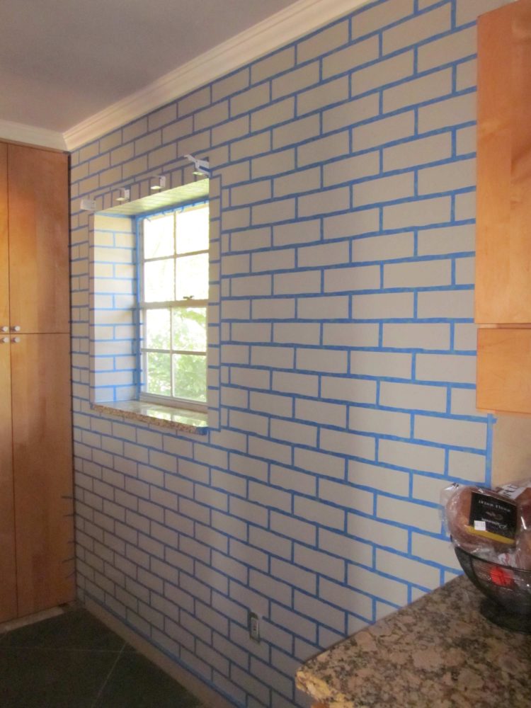 brick wall mortar