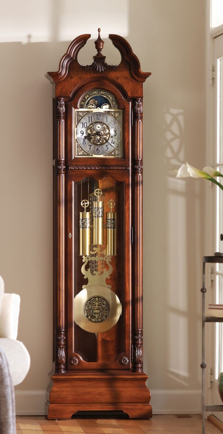 grandfather clock electric