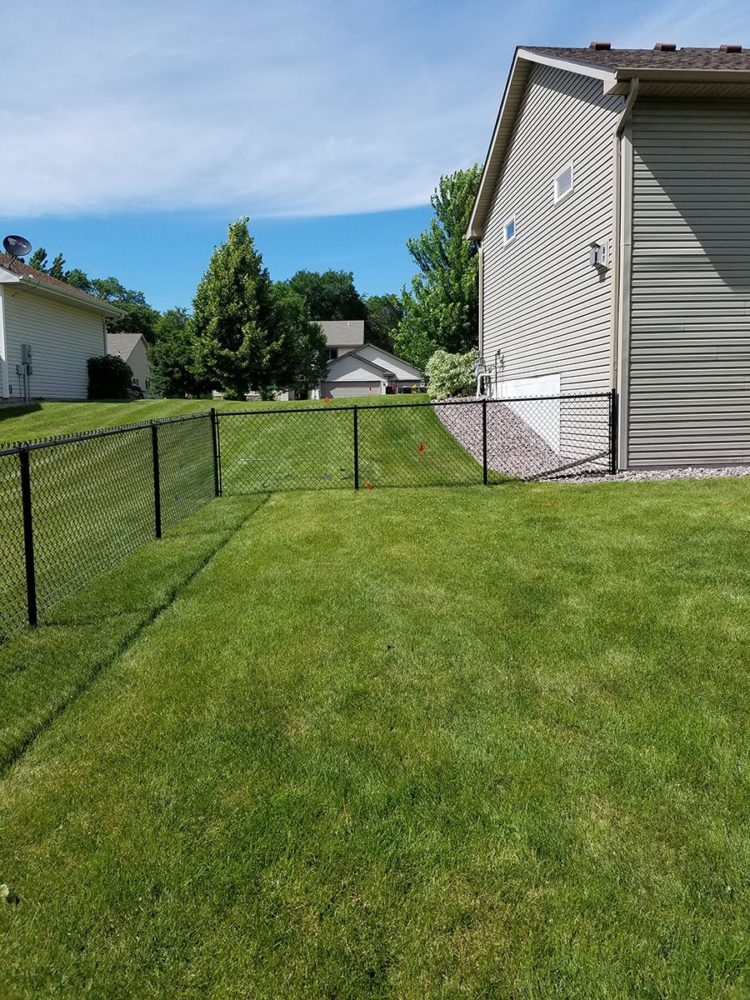 chain link fence dimensions