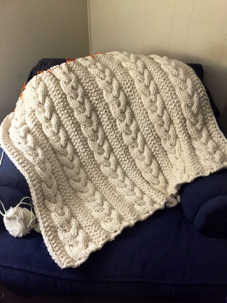 chunky knit blanket nz