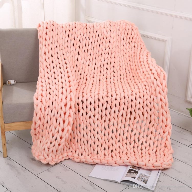 chunky knit blanket price
