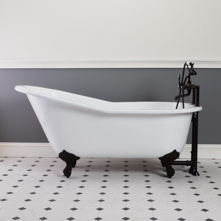 jade clawfoot tub