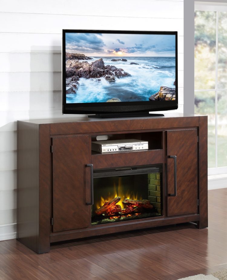tv stand with fireplace corner unit