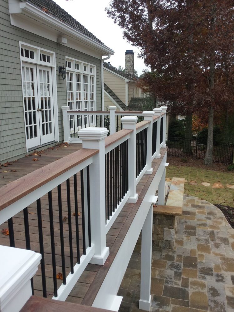 deck railing top ideas 5