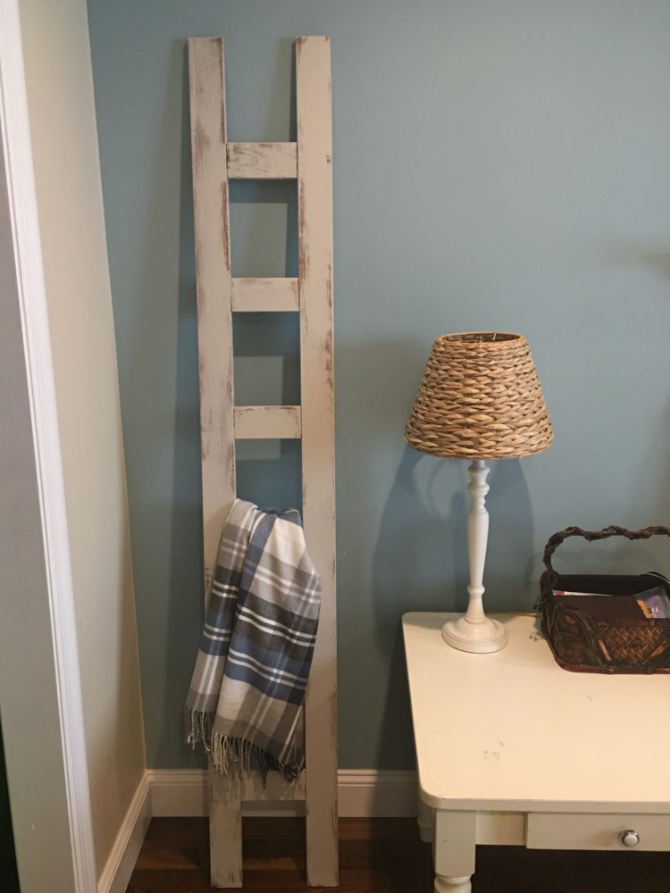 blanket ladder espresso