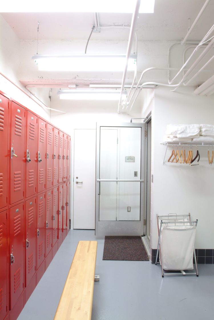 locker room flooring