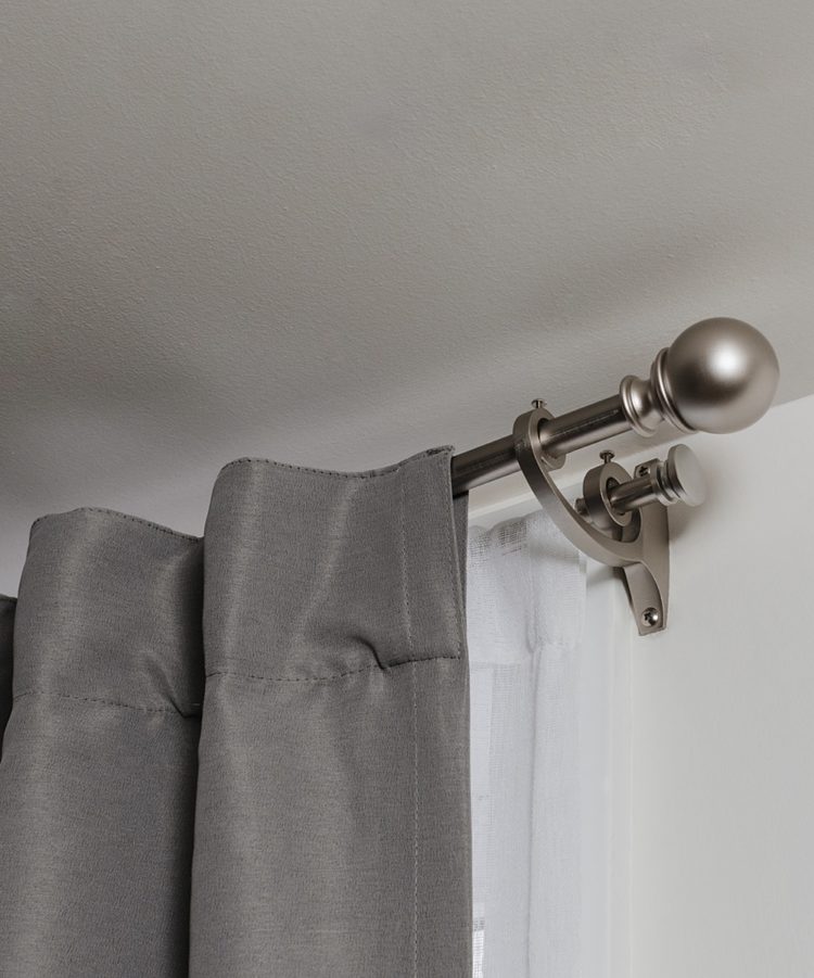 double curtain rod jcpenney