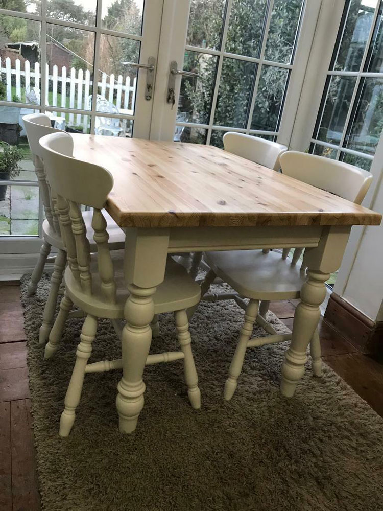 farmhouse table modern