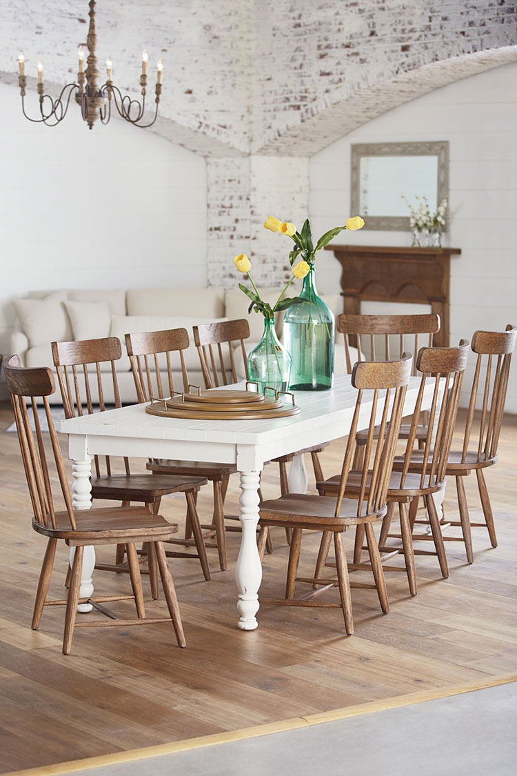 farmhouse table joinery