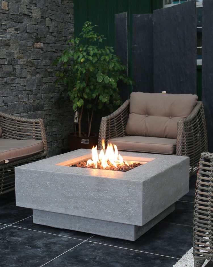 eaton fire pit table