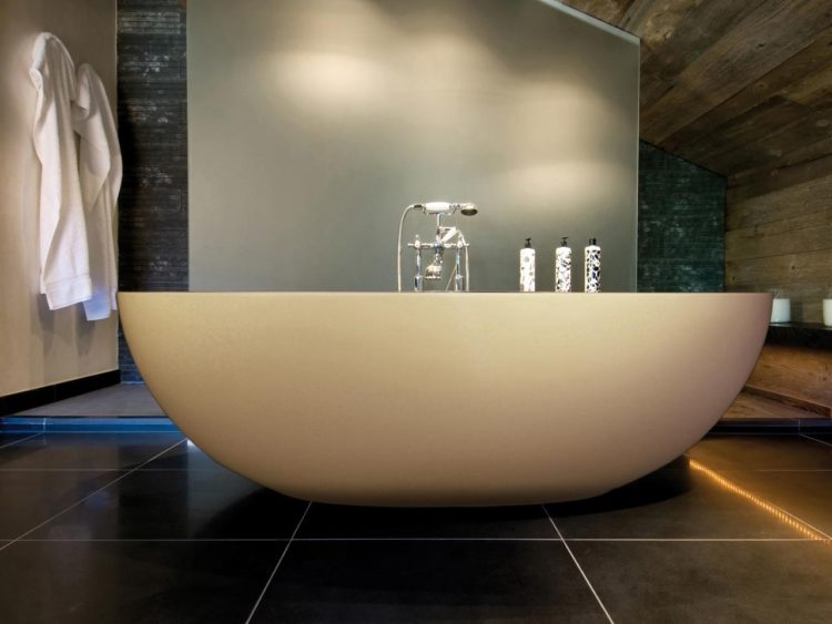 freestanding tub shower