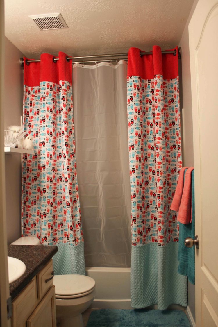 hookless shower curtain homebase