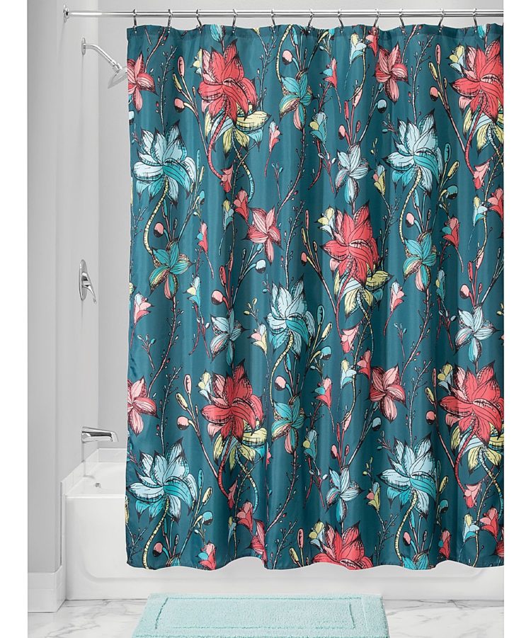 hookless shower curtain measurements