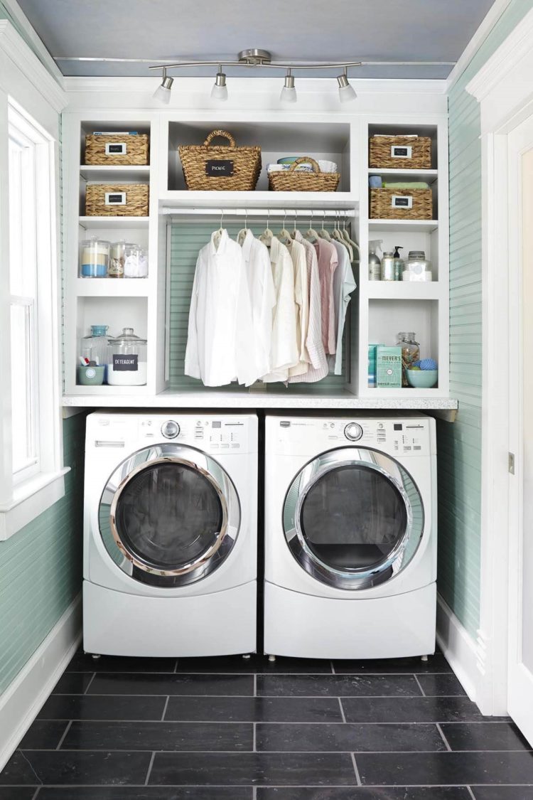 laundry room cabinet width