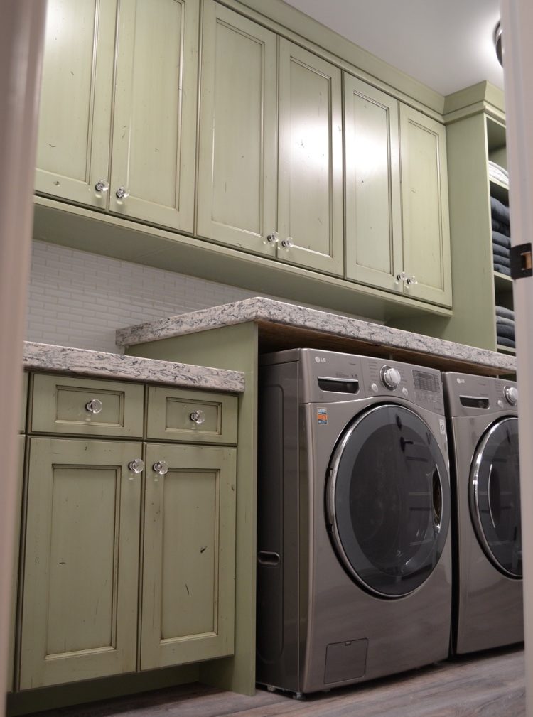 laundry room cabinet with sink for washing machine