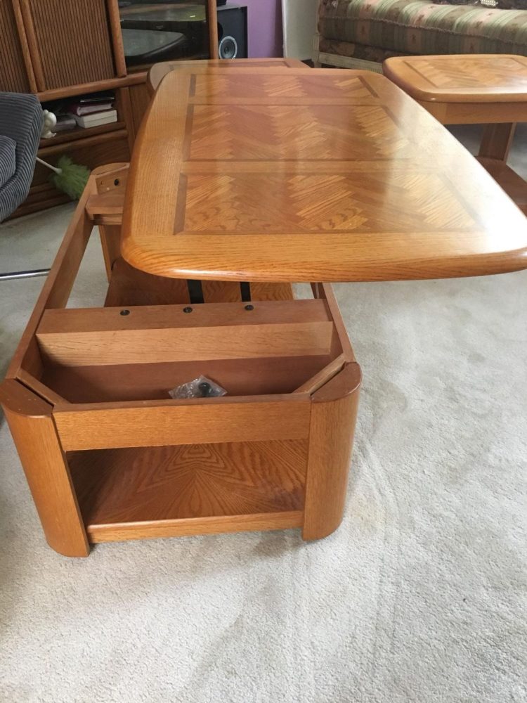 small lift top coffee table uk