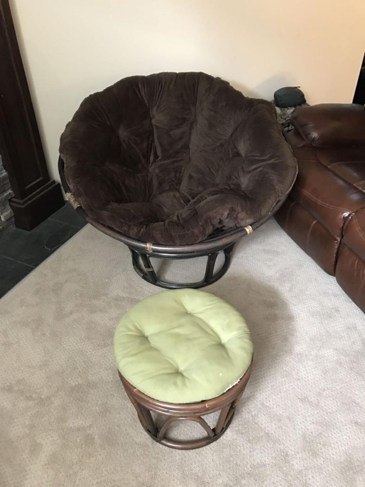papasan chair for two