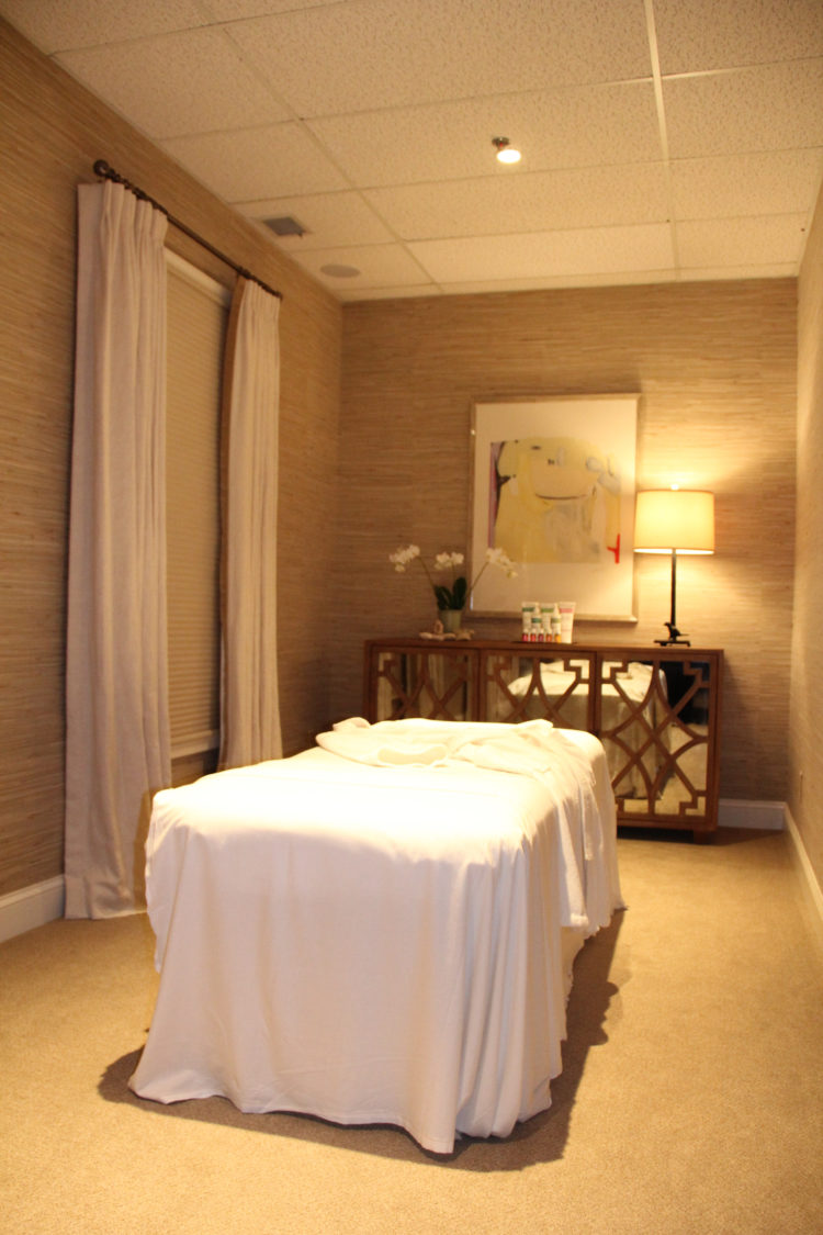 massage therapy room design plan