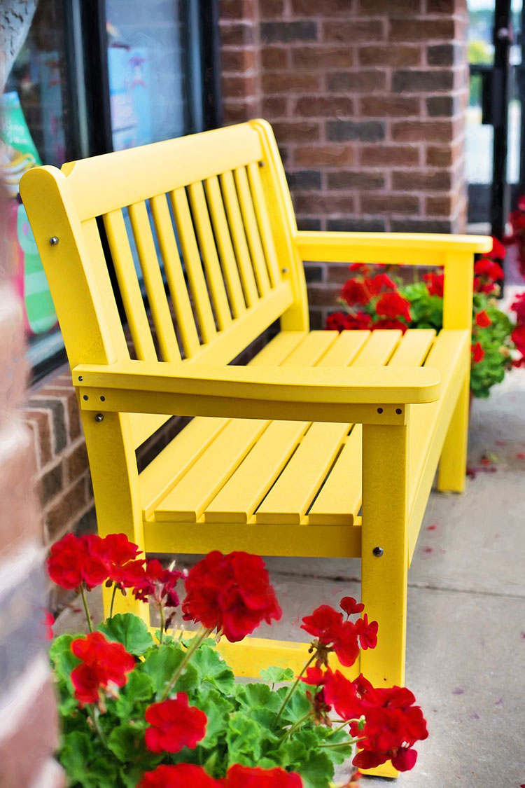 outdoor bench kits