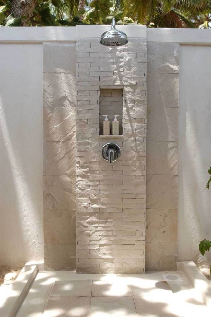 outdoor shower panel