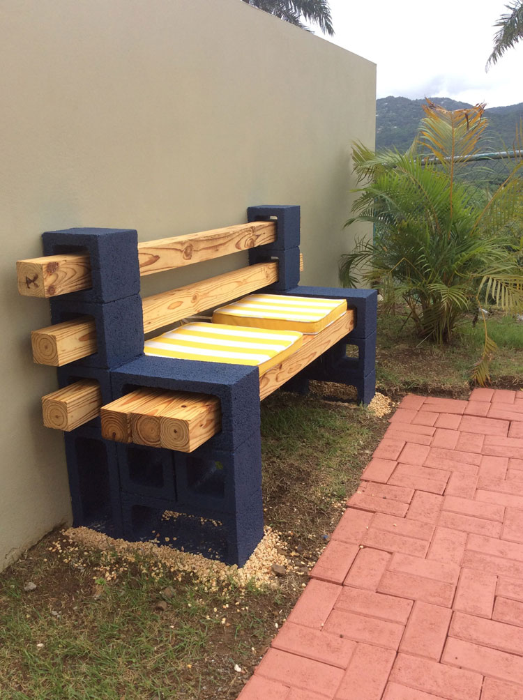 kmart outdoor bench