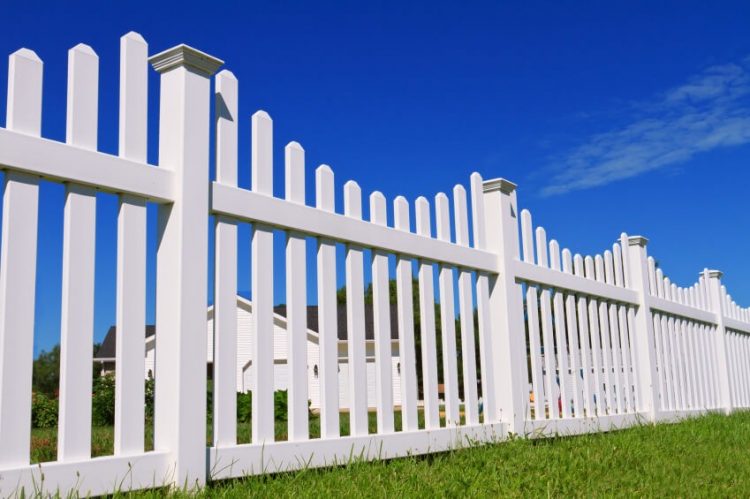 b&q picket fence edging