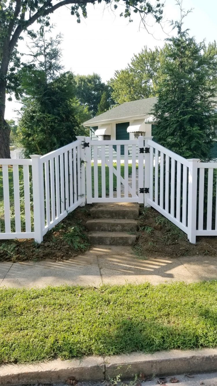 white picket fence designs