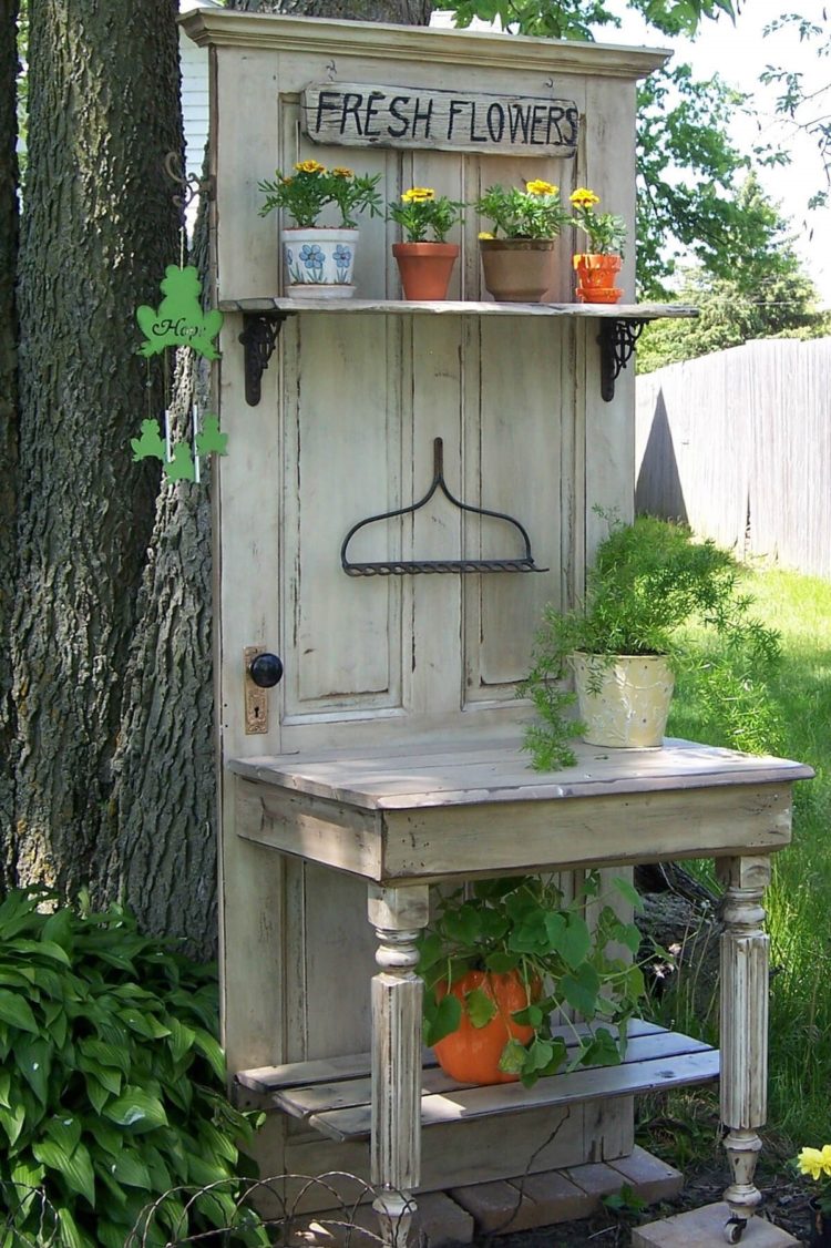 potting bench height