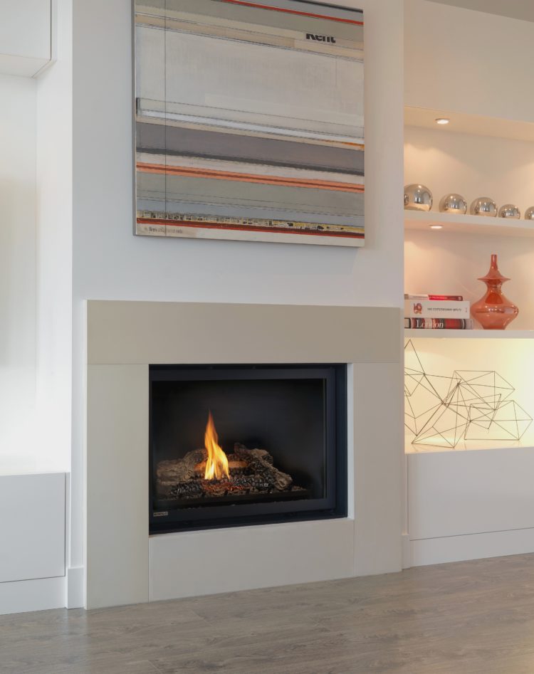 propane fireplace efficiency