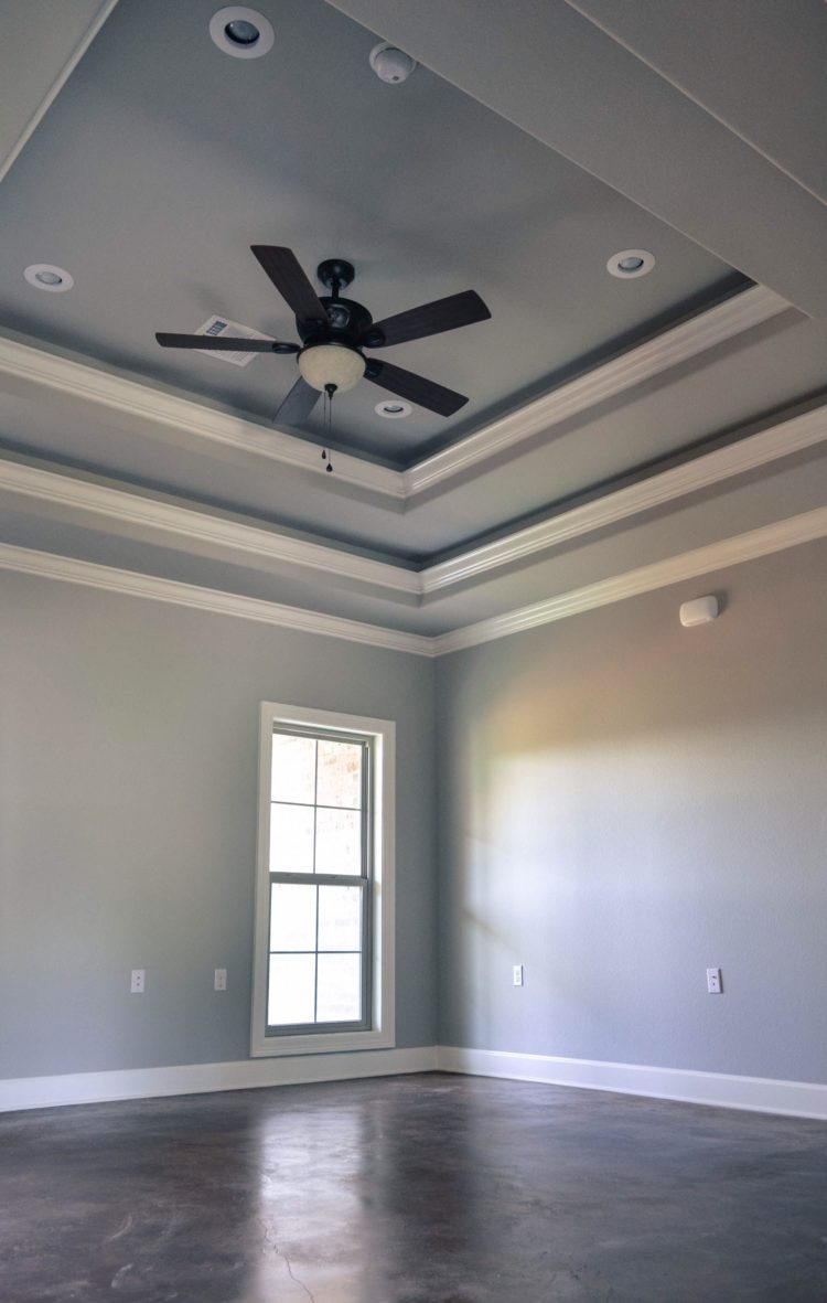 lighting a tray ceiling