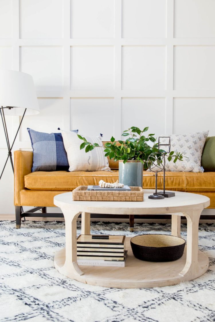 51+ Ideas For How to Style a Round Coffee Table