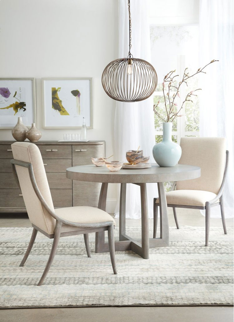 round table dining set