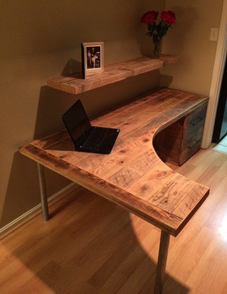 amaral h-shaped desk
