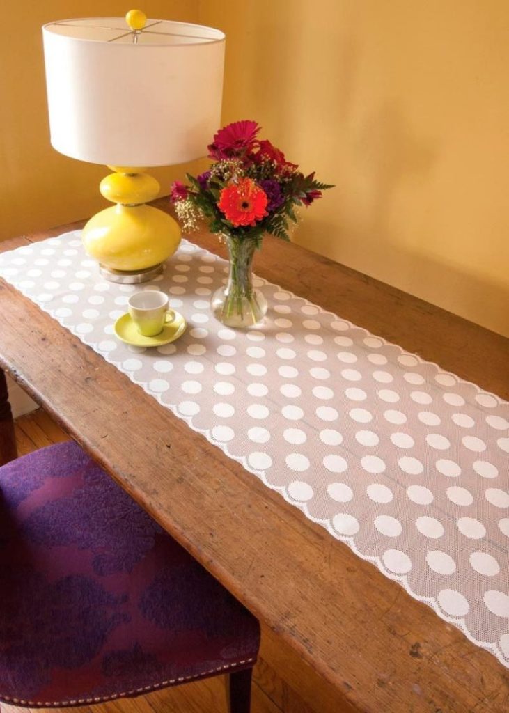 sewing a table runner