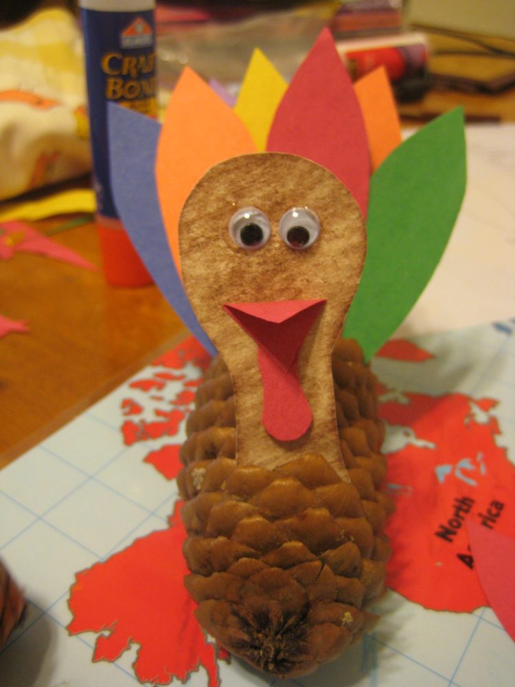 thanksgiving craft construction paper
