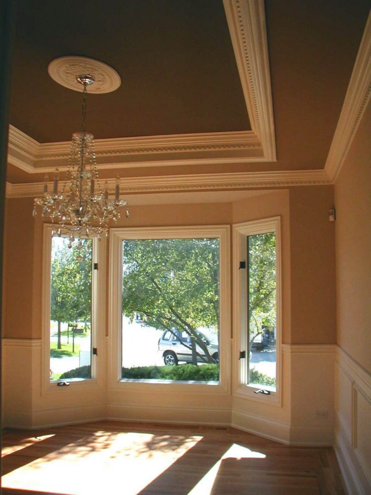 tray ceiling chandelier